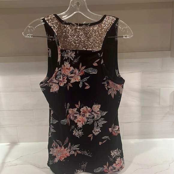 VENUS x Lascana Sequin Floral Tank - Picture 2 of 6